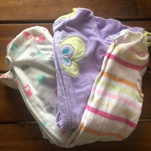 3 footed pajamas- 3 M